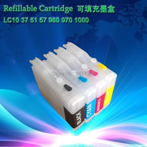 XIMO LC10 LC37 LC51 LC57 LC960 LC970 LC1000 EMPTY ink cartridge for MFC-660CN MFC-665CW MFC-845CW MFC-850CDN MFC-885cw etc