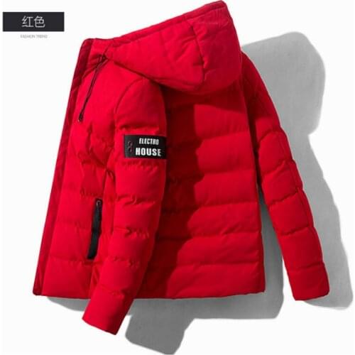 RICHARDROGER Men's Parkas With A Hood