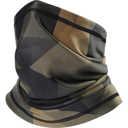 New Winter Neck Gaiter Warmer Windproof Fleece Cycling Bandanas Fishing Scarf Camouflage Outdoor Hiking Headband Face Cover
