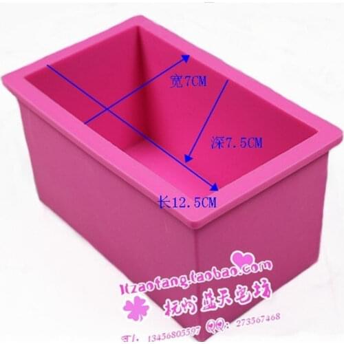 Silica gel soap orderliness rectangle thickening version mould kitchen tools