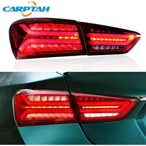 LED Car Taillight Tail Lights For Chevrolet Malibu XL 2016 2017 2018 Rear Running Fog Lamp Turn Signal Reverse Brake Light