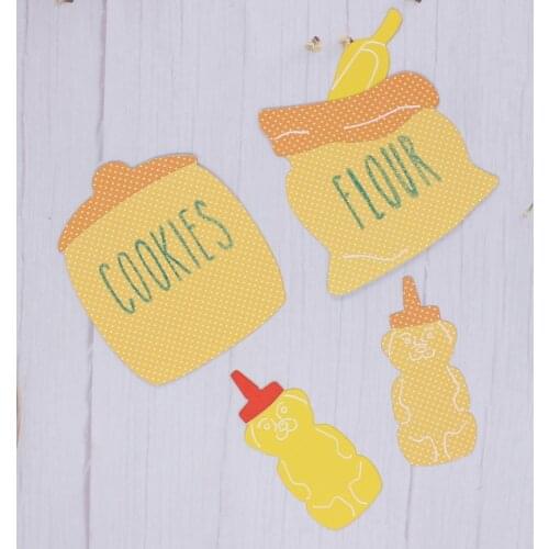 ZFPARTY Baking Embellishments Metal Cutting Dies Stencils for DIY Scrapbooking Decorative Embossing DIY Paper Cards