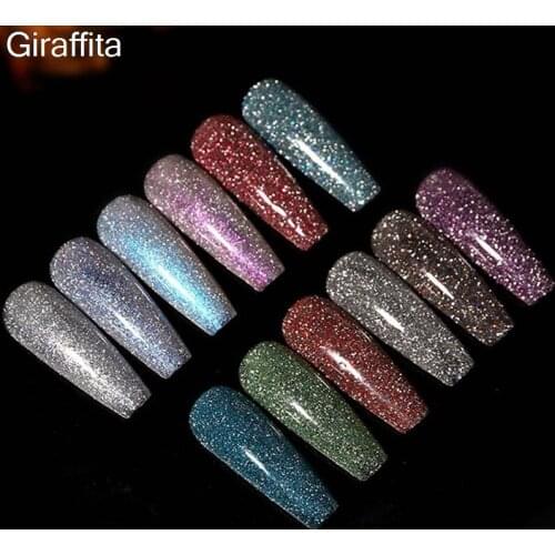 1Pc 8ml Gel Nail Polish Glitter For Manicure Set Nail Art Shining UV LED Lamp Nail Varnishes Gel Lacquer DIY Nail Art Tools