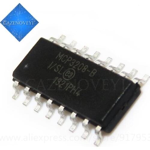 1pcs/lot MCP3208-C-I/SL MCP3208-B-I/SL MCP3208-CI/SL MCP3208 SOP-16 In Stock