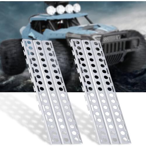 2Pcs Durable Metal Sand Ladder Hook Plate for TRX4 SCX10 90046 1/10 Scale RC Crawler Car Accessories