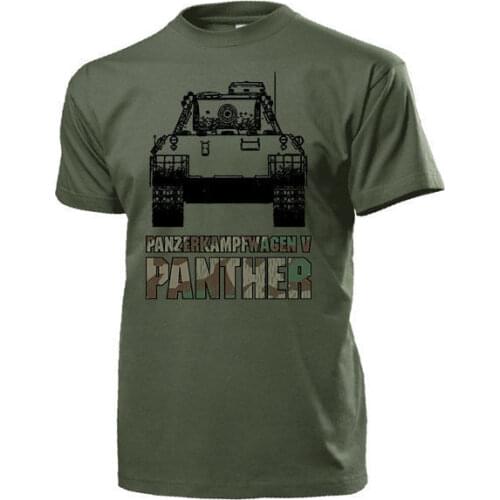 2019 Summer Brand Clothing Panther Panzer Panzerkampfwagen V Wh Zweiter Weltkrieg D - T Shirt Novelty T Shirt