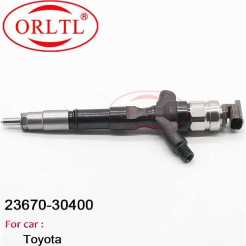 23670 30400 Nozzle 23670-30400 Common Rail Injector 2367030400 Diesel Fuel Sprayer 23670-30400 For Toyota Hilux 1KD-2KD D4D