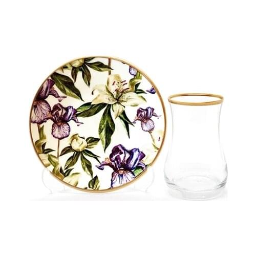 Drop Tea Set 12 pieces Wild Flowers