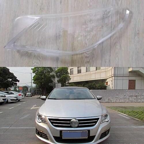 For 09-12 Volkswagen CC headlamps CC plexiglass high transparent lamp shellsboutique transparent masks