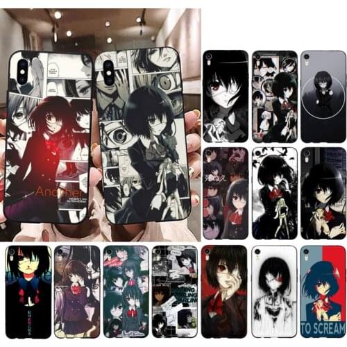 FHNBLJ Mei Misaki Another anime character Phone Case for iPhone 11 12 pro XS MAX 8 7 6 6S Plus X 5S SE 2020 XR cover