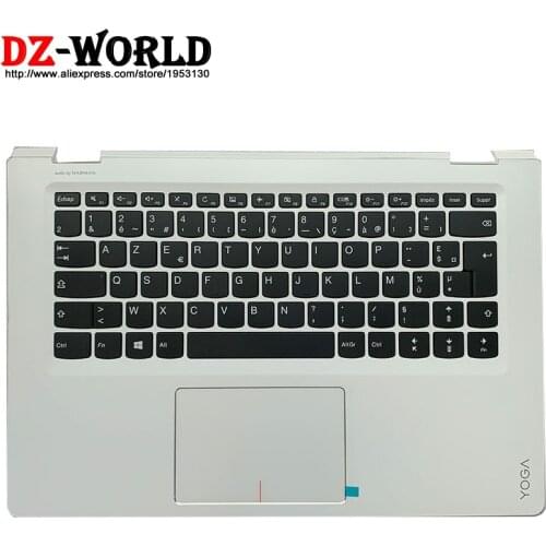 Shell C Cover Palmrest Upper Case With French Keyboard Touchpad for Lenovo Yoga 510-14IKB ISK AST Flex 4-1470 Laptop 5CB0L67183