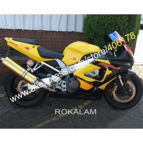 For Honda CBR900RR 929 2000 2001 CBR900 929RR CBR929 00 01 CBR929RR Yellow Black ABS Fairing Kit (Injection Molding)
