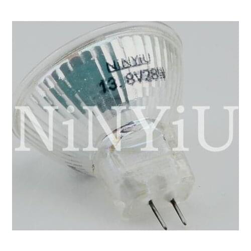 FLT 13.8V25W G4 Halogen Lamp Cup Feather Resolution Projector Light Bulb