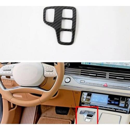 New ABS Car Accessory For Hyundai AZERA Grandeur 2020 Left Hand Drive Gear Shift Panel Frame Trim Styling Moldings
