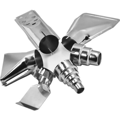 New Hot Universal Heat Gun Resisting Nozzles Industrial grade Hot air gun wind mouth Large diameter Flat head Nozz Hot Air Guns