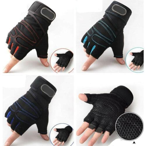 2020 Newest Fashion Weight lifting Gym Gloves Training Fitness Wrist Wrap Workout Exercise Sports Hot Sale Gloves