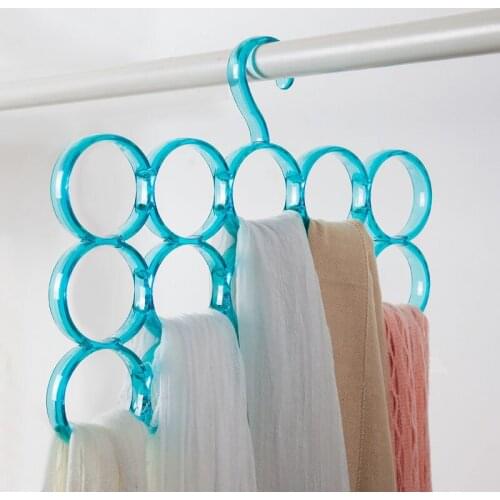 Nordic simple scarf scarf belt towel rack multifunctional storage rack 15 hanger 472g
