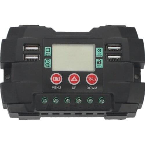 Solar Charge Controller 10A/20A 12V/24V Street Light Control Time