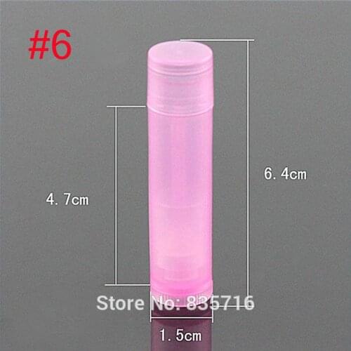 10PCS/LOT NEW 2020 diy Empty pink LIP BALM Tubes Containers Lipstick fashion light pink lip tubes RB40