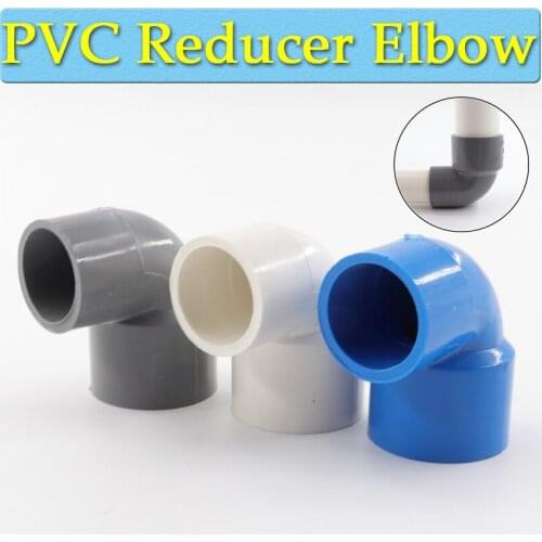 3Pcs I.D90/110mm PVC Reducing Elbow Connectors Garden Irrigation Pipe Fittings Aquarium Fish Tank Water Supply Tube Connectors