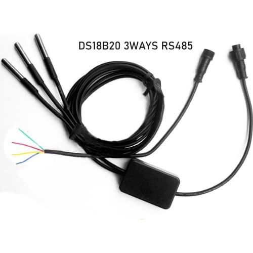 3 Way DS18B20 to RS485 485 interface temperature sensor MODBUS standard protocol 485 Sensor