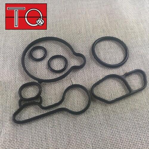 50 pcs Engine Oil Cooler Repair Kits Gaskets Seals For Chevrolet Cruze Sonic Trax 55566784, 55565385, 55568536, 55568539