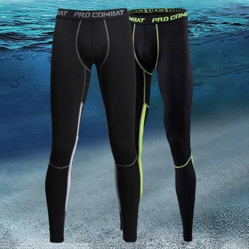Compression Pants Mens Leggings Tights Men Sport Pants Fitness Sports Leggings Man Running Pants Quick Dry Men Pants