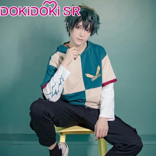 DokiDoki-SR Anime My Hero Academia Cosplay Boku No Hero Academia Midoriya Izuku Costume Men Cosplay Costume Midoriya Izuku