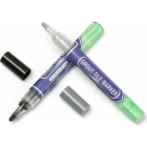 Grout Pen For Revives Restores Tile In Kitchen Shower Bathroom Waterproof Quick Drying J2Y