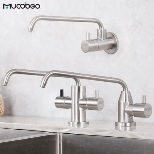 Kitchen Brushed Nickel Direct Drinking Water Faucet 304 Stainless Steel Filter Tap For Reverse Osmosis Filtration