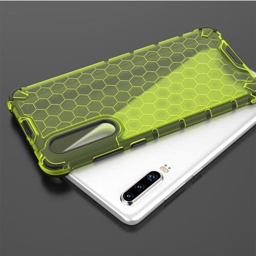 Rugged Shockproof Armor Case For Huawei P30 P40 Lite Mate 40 30 20 Pro Y7 Y9 Y8S Y6P Nova 5i 5 Cover Honeycomb Transparent Cases