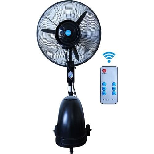 Atomizing cooling fan Commercial powerful energy-saving environmental protection mobile cooling atomizing fan Factory humidifica