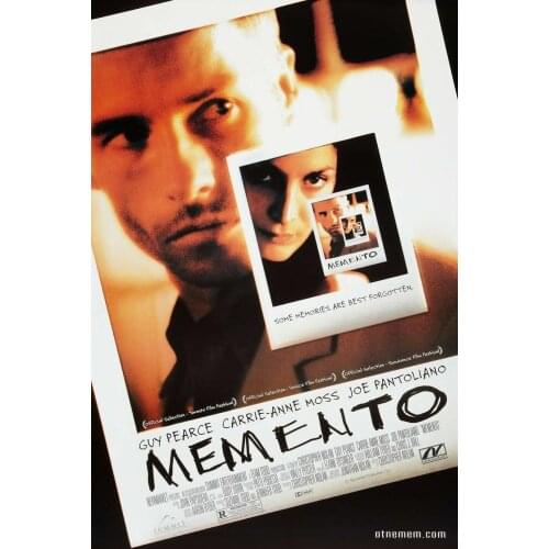 MEMENTO MOVIE Art Film Print Silk Poster Home Wall Decor 24x36inch