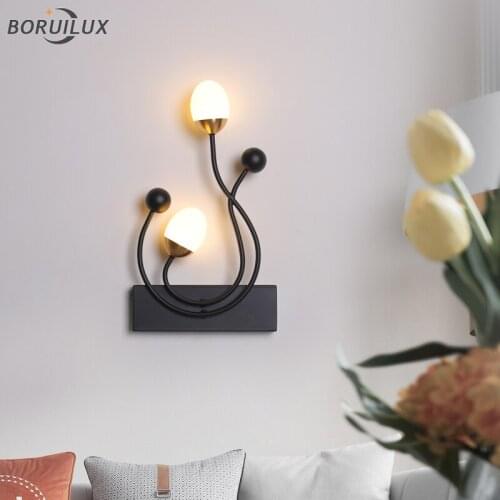 Nordic New Modern LED Wall Lamps Home Decorative Fixture Study Living Room Bedroom Bedside Aisle Corridor Lights Indoor Lighting