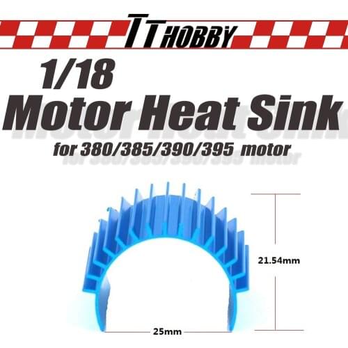 TTHOBBY Motor Cooling Fan Heat Sink Heatsink Brushed Brushless Motors 380 385 390 395 for 1/18 WLtoys A949 A959 on Road Racing