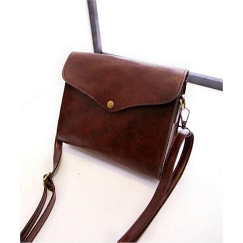 Vintage Purse Bag Leather Cross Body Shoulder Women Messenger bags Bag Designer Handbags High Quality Womenbag Brown Mini Gift