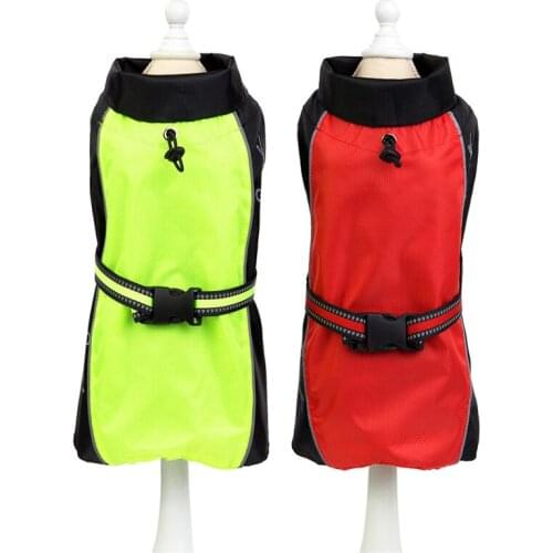Waterproof Dog Trench Professional Pet Raincoat Breathing Jacket Autumn Winter Rainwear For Dogs