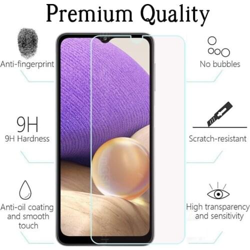 Tempered Screen Glass For Samsung Galaxy A02 A32 4G F02s F12 M02 M12 M02s F62 A72 4G Xcover 5 S21 plus F12 Phone Cover Protector