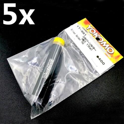 5 Pieces RC Car Yokomo Racing Silver Solder RC Cars Buggy Crawler Drift F1 Touring Truck #YT-SS1