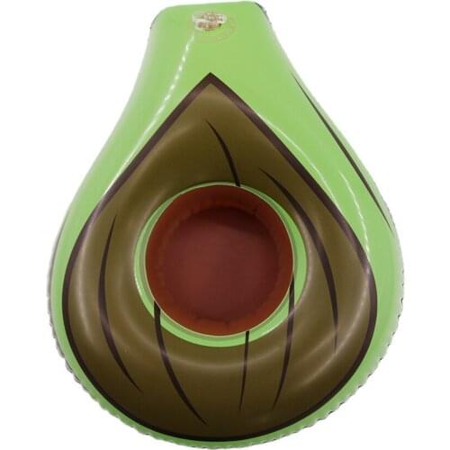 Avocado Inflatable Cup Drink Stand Holder Water Swimming Float Bathing Pool Toy Party Decoration Bar Beverage Coasters
