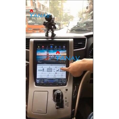 4G+64G RAM Android car multimedia player for-Toyota alphard 2010-2014 AUTO stereo radio support Carplay 4G/WiFi car navigation