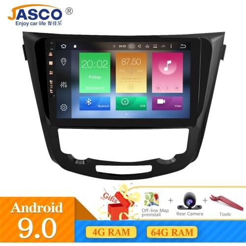 Octa Core Android 9.0 9.1 Car Radio GPS Navigation Multimedia Player Stereo For Nissan Qashqai X-Trail 2014+ 2017 Auto Audio