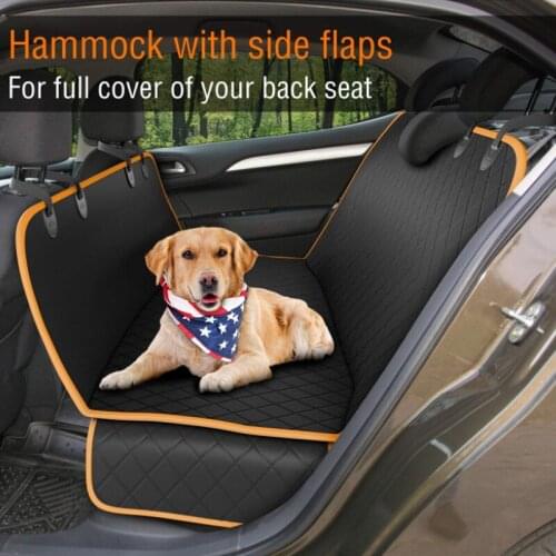 Dog Car Seat Cover Rear Back Mat Oxford Cloth Waterproof Pet Carrier Hammock Cushion Protector For Travel Car Accessories