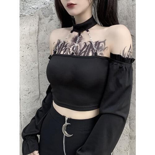 Goth Dark Women's Short T-shirts