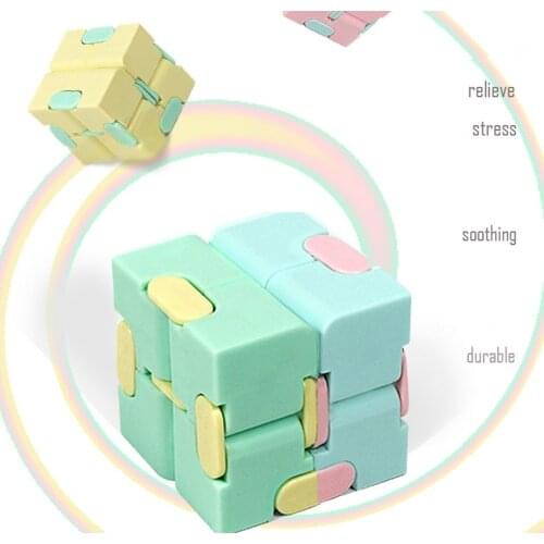 Toy Infinity magic fidget cube stickerless cube puzzle professional speed cubes educational