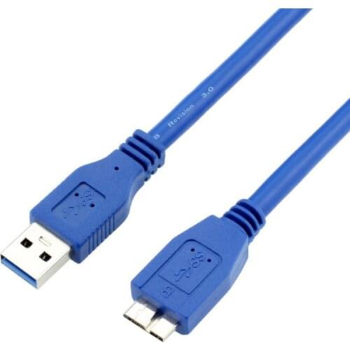 0.5m USB 3.0 Type A to Micro B Converter Cable USB3.0 Fast Data Sync Cable Cord Wire for External Hard Drive Disk HDD