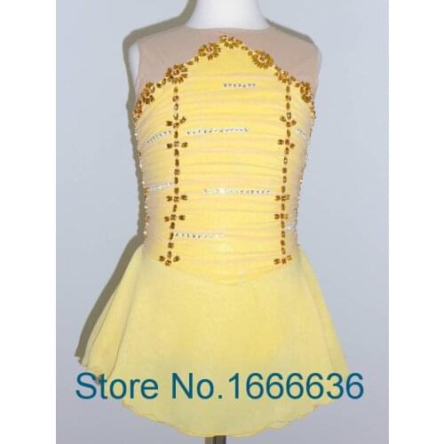 Hot Sales Custom Figure Skating Dresses For Women Elegant New Brand Vogue Ice Skating Dresses For Competition DR2881