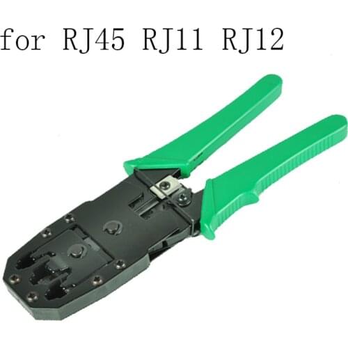 RJ45 crimping tool LS-315 RJ10(4p) rj11/12 6p RJ45 8p8C network cable crimper and cut tool amp network tools hand telecom tools
