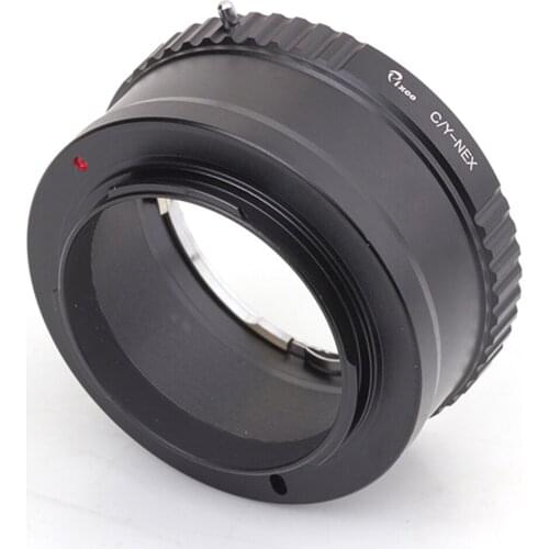 Pixco Lens Adapter Suit For Contax CY Lens to Sony E Mount NEX NEX-6 NEX-5R NEX-F3 NEX-7 NEX-5N NEX-5C NEX-C3 NEX-3 NEX-5 Camera
