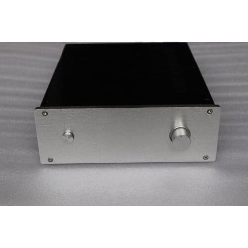 2609 silver DIY full Aluminum Amplifier Enclosure Class D Case Power Amplifier Chassis 260*90*311mm